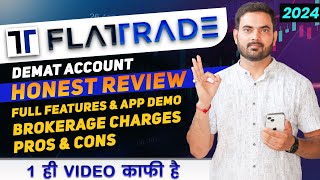 Flattrade Review | Flattrade App Review And Demo | Flat Trade Brokerage | Flat Trade Review