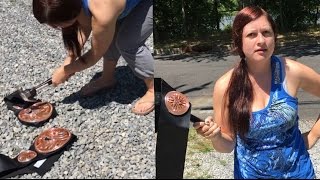 RAGING HEEL WIFE DESTROYS WWE REPLICA BELTS...SO SHE THINKS!