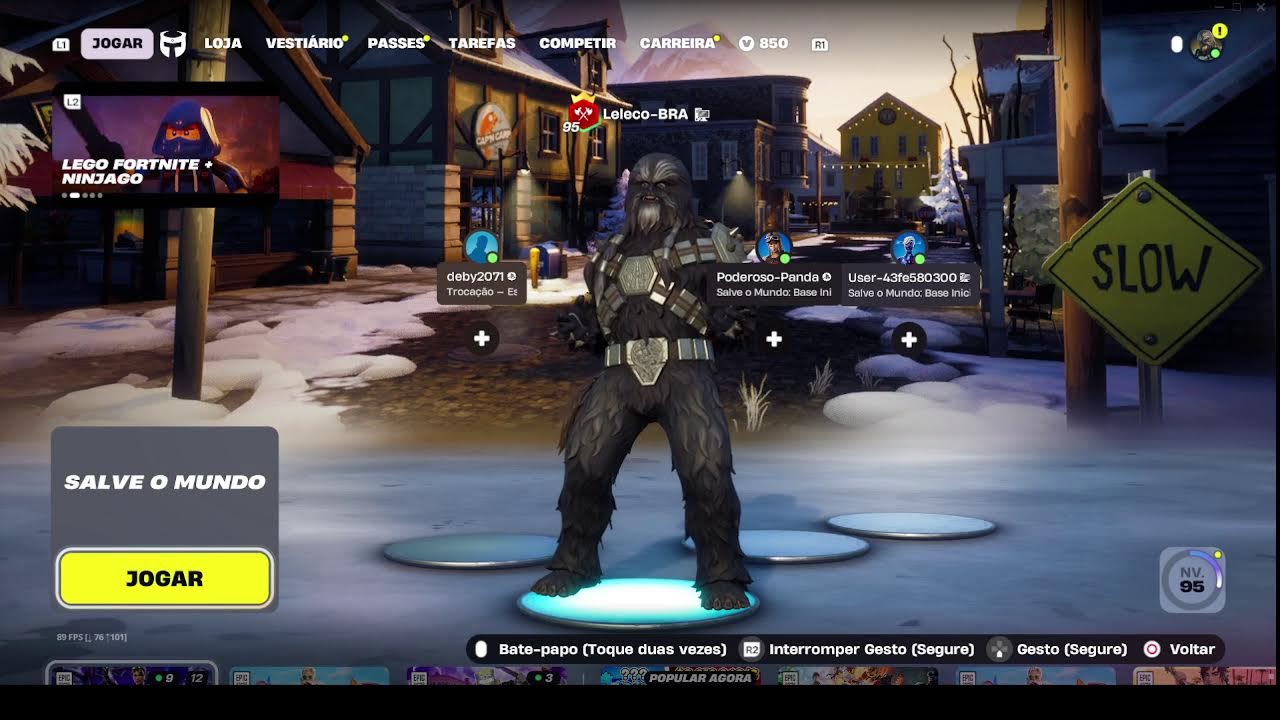 FORTNITE com SALVE O MUNDO e ROYALE: 12/1/2026! BORA PLAYAR? Thank you for watching!