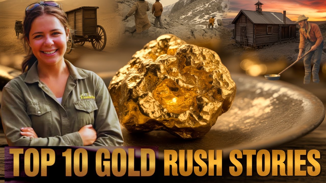 Gold Rush History | Top 10 Stories of Dreams, Fortune & Loss | Gold Prospecting | 