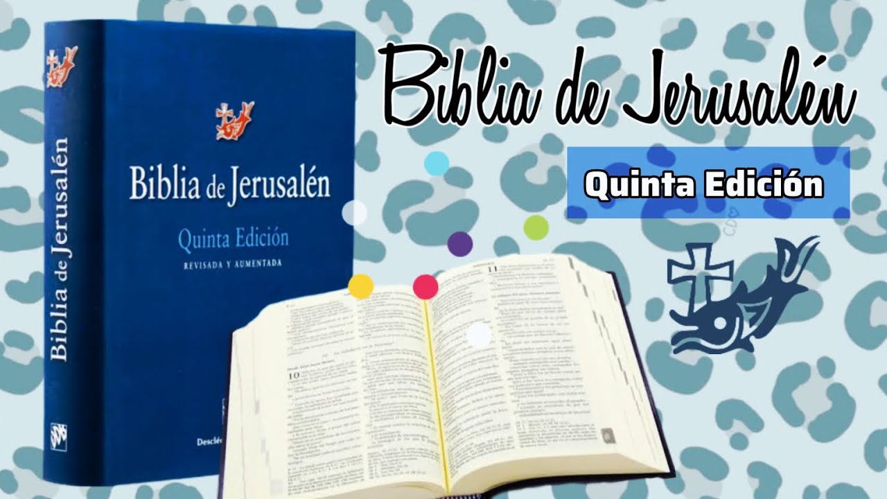BIBLIA DE JERUSALÉN  - Quinta Edición