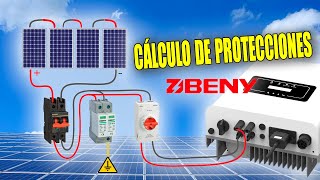 Cálculo de protecciones para instalaciones fotovoltaicas