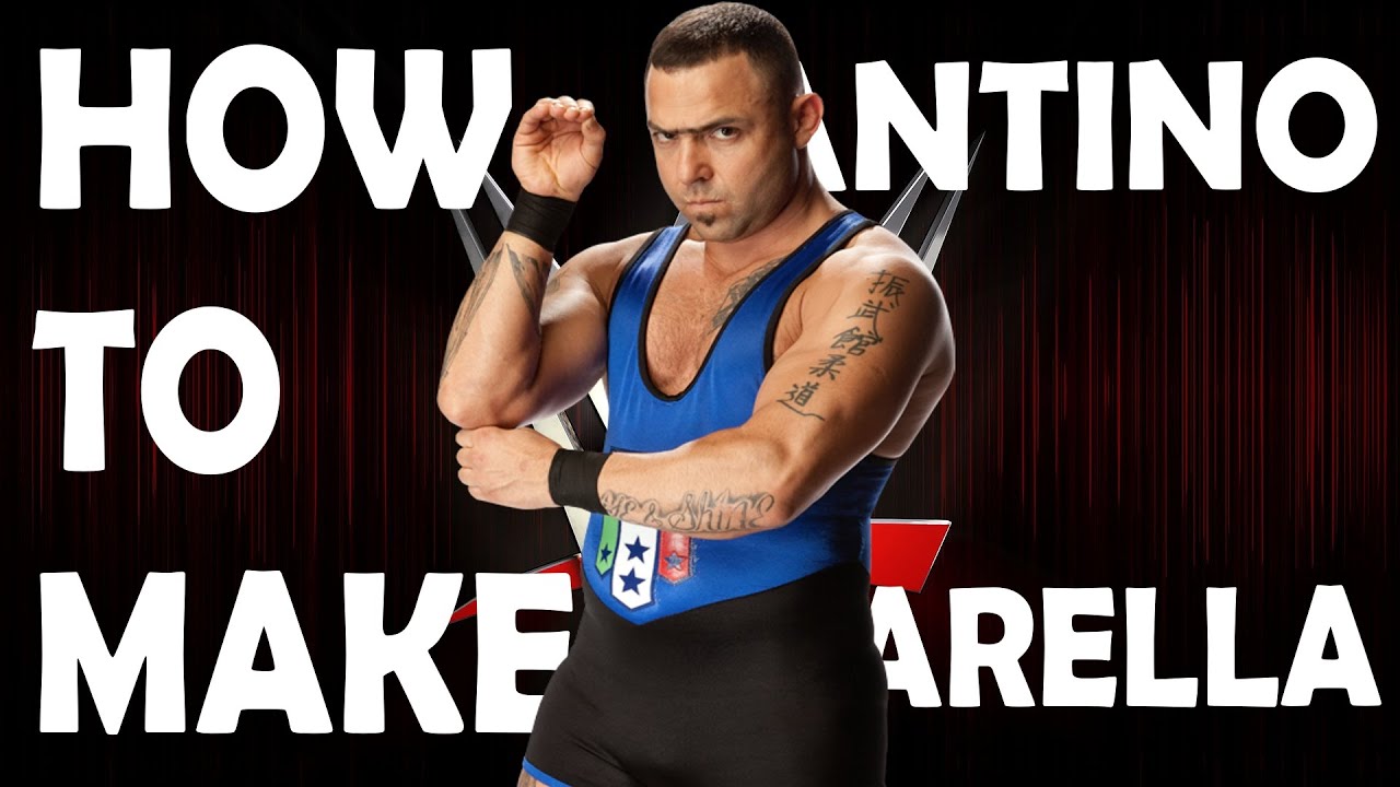 How to make Santino Marella in WWE 2K18 CAW