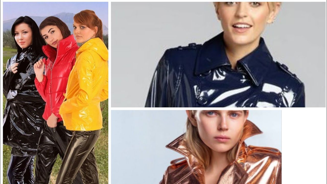 Cute pvc raincoat for ladies YouTube