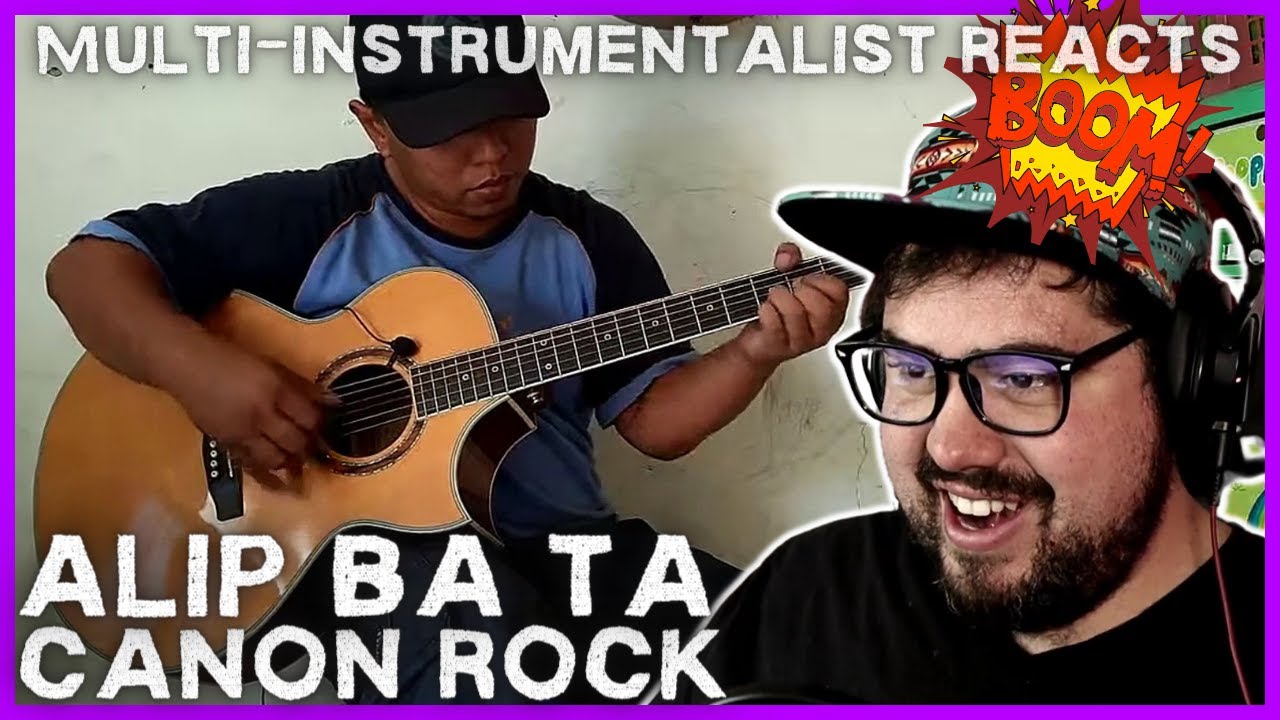 Musician Reacts to Alip Ba Ta | 'Canon Rock' Acoustic Fingerstyle Guitar Cover