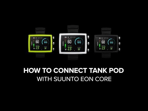Suunto EON Core - How to connect Tank POD