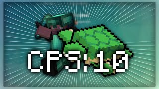 CPS COUNTER FOR MCPE! (PC + Mobile) | Turtle Client For Minecraft Bedrock Edition!