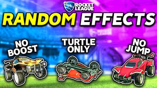 Rocket League, but EVERY player gets a RANDOM EFFECT