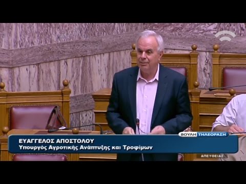 ΕΥ. ΑΠΟΣΤΟΛΟΥ: ΕΥΧΟΛΟΓΙΑ ΓΙΑ ΤΑ ΑΝΤΙΠΛΗΜΜΥΡΙΚΑ ΕΡΓΑ