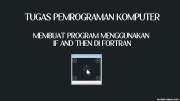 TUGAS PEMROGRAMAN KOMPUTER KE 3