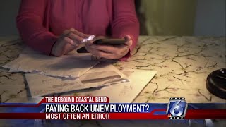 Some on unemployment were overpaid and are being asked to return funds