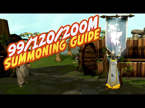 RS3: Lvl 1 - 99/120/200M XP Summoning Guide 2021 - RuneScape 3 (Cheap, Profitable, and Fast Methods)