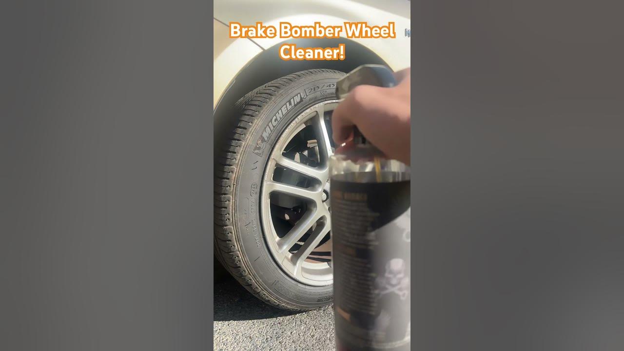 Testing Brake Bomber Wheel/Tire Cleaner, From the TikTok Shop
