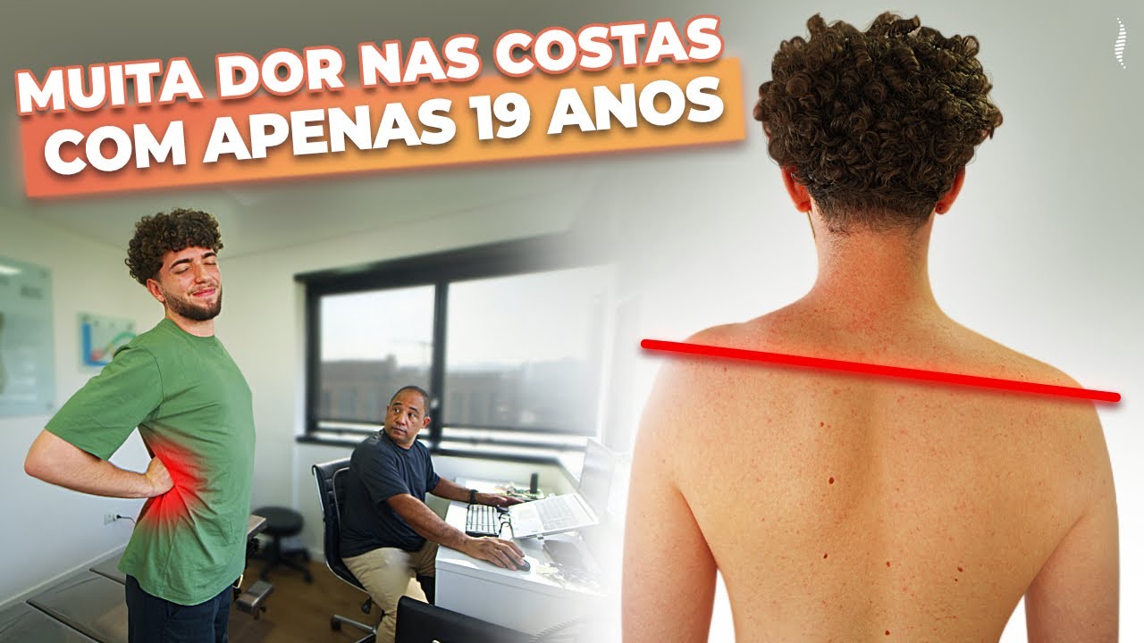PACIENTE TRAVADO COM DESVIO POSTURAL EM SESSÃO DE QUIROPRAXIA