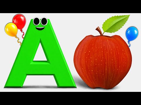 Alphabet Phonics Song | Learn Letters and Sound for Kids | abc nursery rhymes | A is for apple video