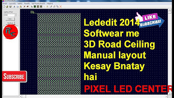3d road ceiling layout design lededit 2014 me road ceiling ka layout kesay bnatay hai