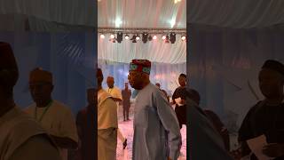 PRESIDENT BOLA AHMED TINUBU - At the Almakura's Wedding Dinner #viral  #bolaahmedtinubu #arewa #apc