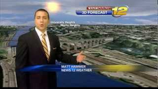 Weather with Matt Hammer Bronx AM Show 08-16-12