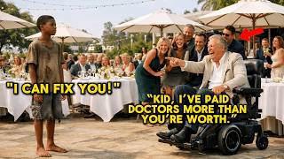 “Heal Me for $1M,’ the Millionaire Laughed — Until the Poor Black Boy Did It in Seconds Wealth