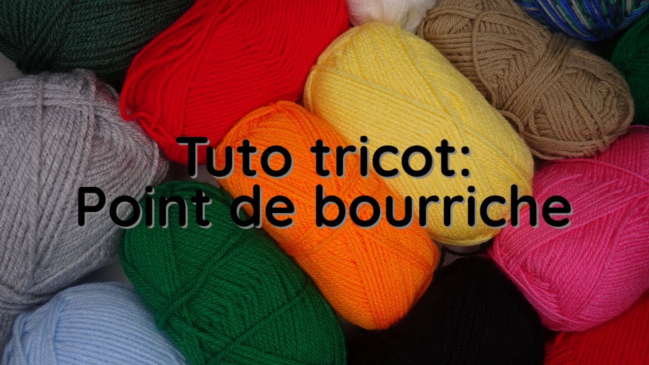 Tuto tricot : Le point de bourriche