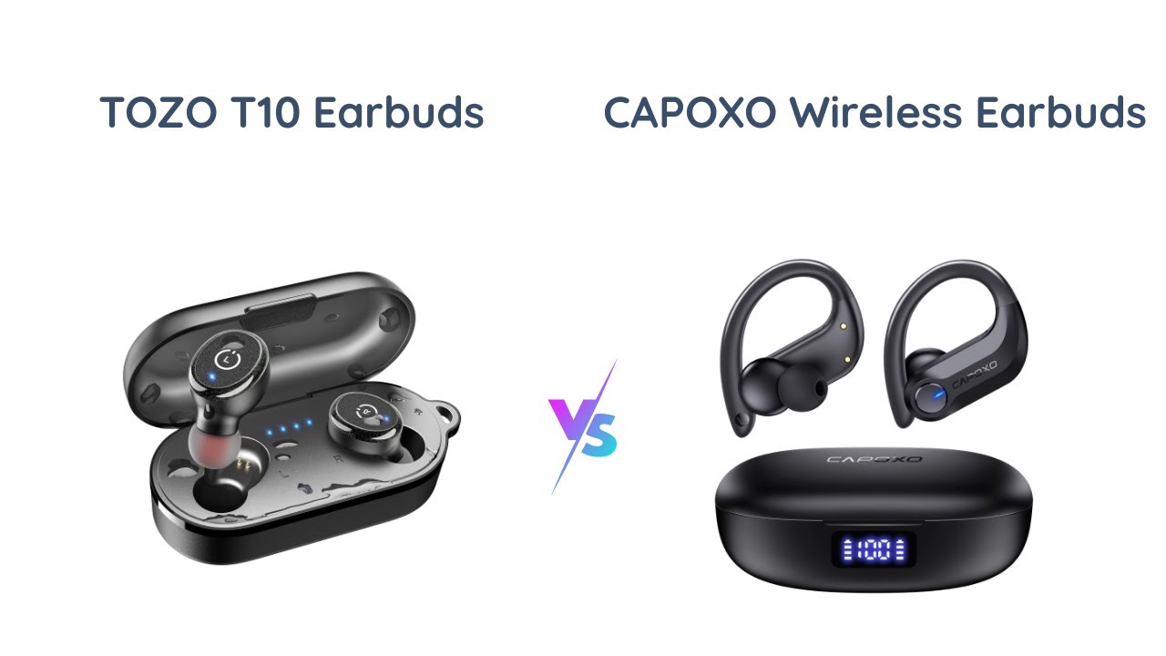 Bluetooth Headphones Enacfire Earbuds E60 Charger Cable Enacfire