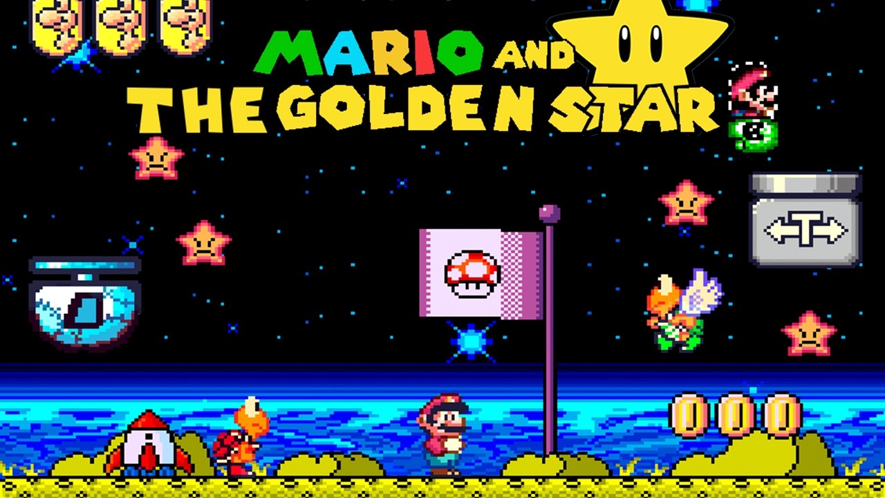 Mario and The Golden Star! - Full Gameplay