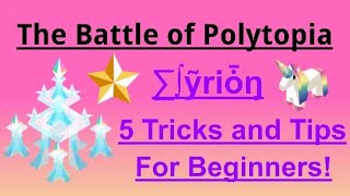The Battle of Polytopia! Tricks and Tips for Elyrion! Beginner friendly! Strategy