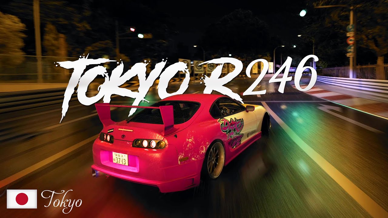Drifting Toyota Supra DakuSide Blitz at TOKYO R246 ! | Gameplay Assetto ...