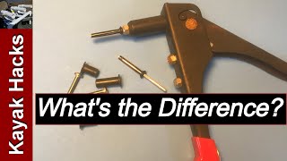 Well Nuts Vs Rivets for Kayak Accessories Installation