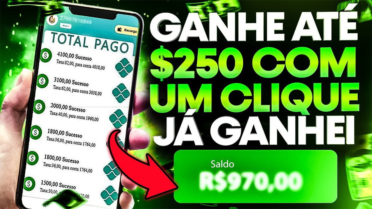 LANÇOU PAGANDO MUITO – MELHOR APLICATIVO PARA GANHAR DINHEIRO NA INTERNET – Free cash paga