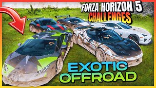 ΠΟΙΟΣ ΘΑ ΦΤΙΑΞΕΙ ΤΟ ΚΑΛΥΤΕΡΟ EXOTIC OFFROAD  - FORZA HORIZON 5 CHALLENGE !!!