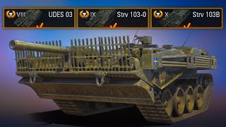 The MOST DEADLY Tech Tree Line in World of Tanks! • STRV 103B