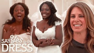 Jillian Michaels Surprises Biggest Loser Star & Pays For Her Dress! | Say Yes To The Dress