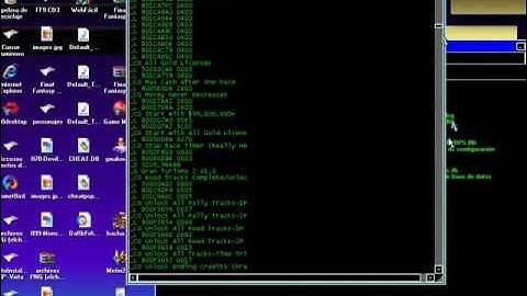 Tutorial :como meter trucos al cwcheat (Loquendo)