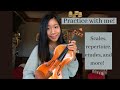 My practice routine as a violin major