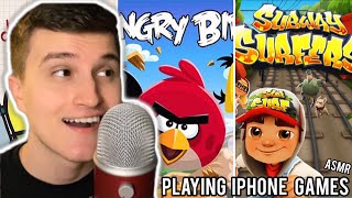 [ASMR] Playing Classic IPhone App Games pt 2 screenshot 3