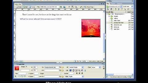 Dreamweaver CS3 Closed Captioned - File Management