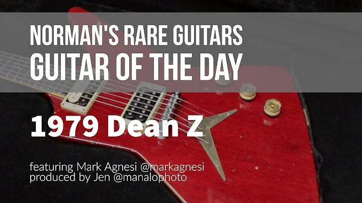 Norman's Rare Guitars - Guitar of the Day: 1979 De...