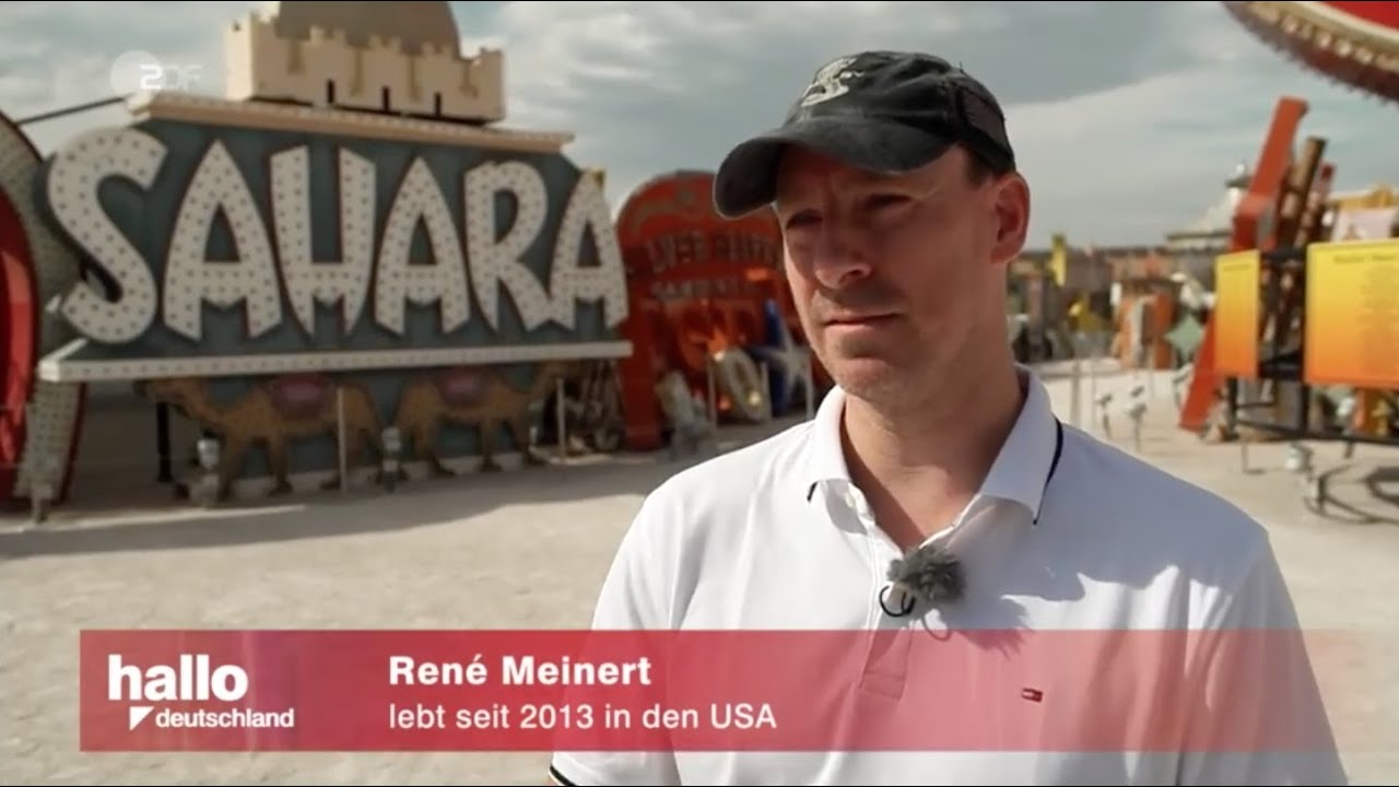 Deutscher Tourguide René Meinert in LAS VEGAS - NEVADA USA