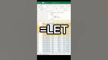 Learn the Let function in Excel! #excel #exceltutorial #formula