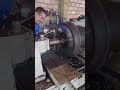 Usinagem de um volante#torno #tornocnc #cncmachining #metalurgica