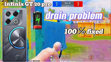 INFINIX GT 20 PRO BATTERY🔋 DRAIN PROBLEM FIXED 100℅ SOLUTION BATTERY PROBLEM FIXED