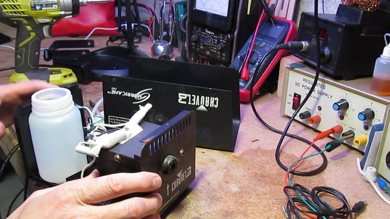 Fixing a Dead Chauvet DJ Hurricane 700 Fog Machine