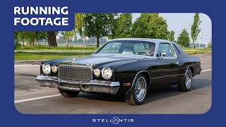 1976 Chrysler Cordoba Running Footage