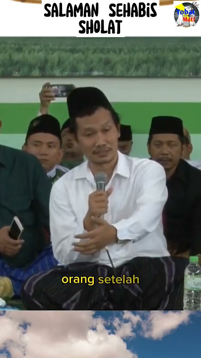 salaman setelah sholat #shortvideo #gusbaha #sholat #bersalaman