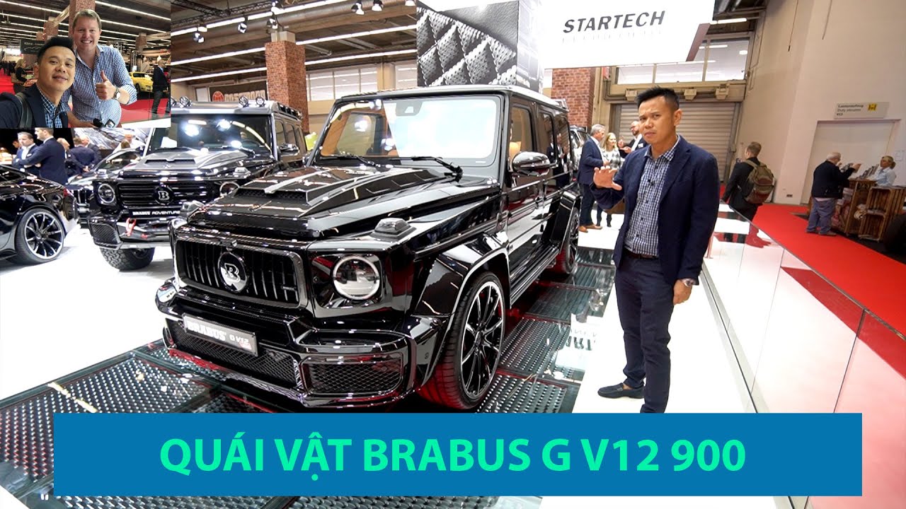 Gặp Shmee150 Tìm Hiểu Quái Vật Brabus G V12 900 |Meet Shmee150 & The Beast Brabus  G V12 900 At Iaa| - Youtube