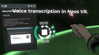 NeosVR://devlog/neosWhisper