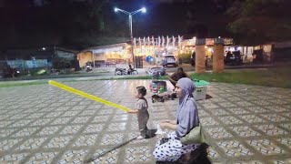 KESEPIAN DITINGGAL MATUA KE KUDUS !! KITA WISATA MALAM MELATIH IBU DI KERAMAIAN