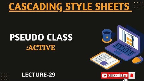 CSS Course | Pseudo class  (Active) | Lecture-29(Reupload) #webdevelopment #css