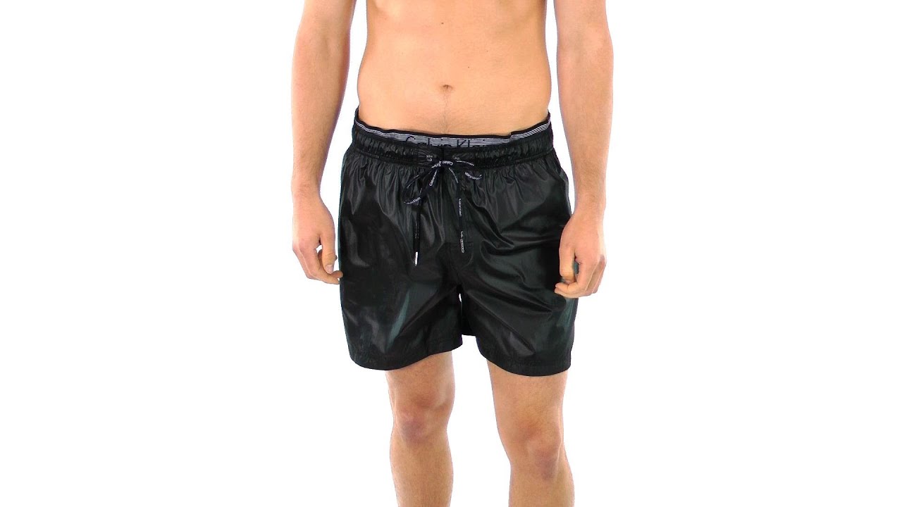 calvin klein badeshorts double waistband